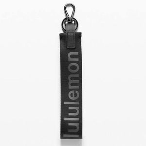 Lululemon Black Never Lost Keychain